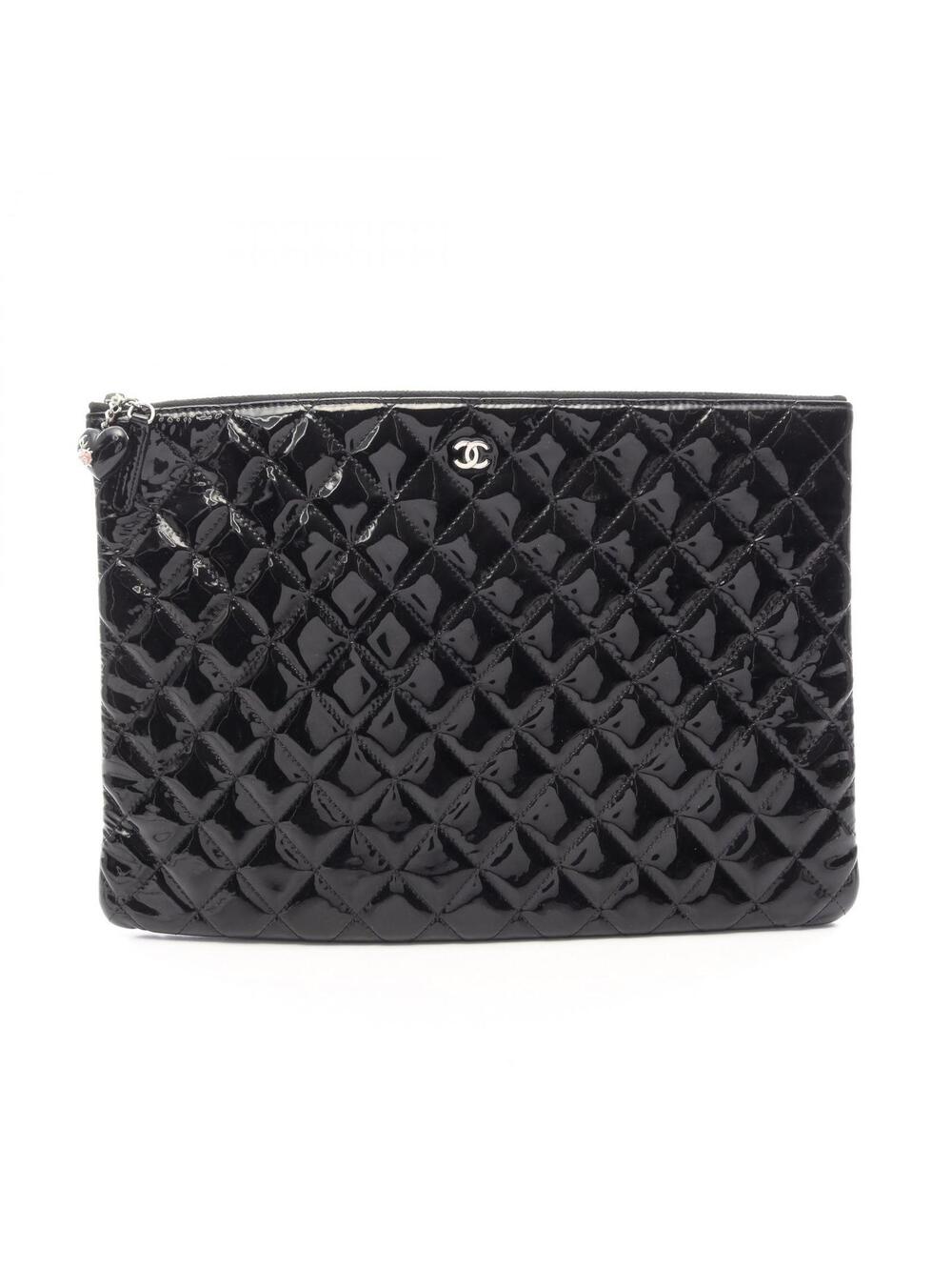 Chanel Matelasse Clutch Bag Pouch Case #374473C85B